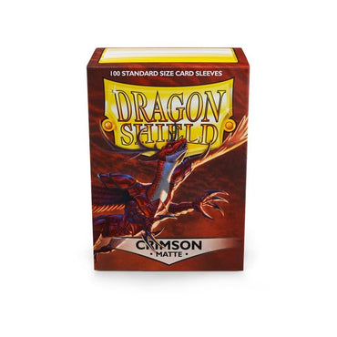 Dragon Shield Matte Crimson 100 image 0