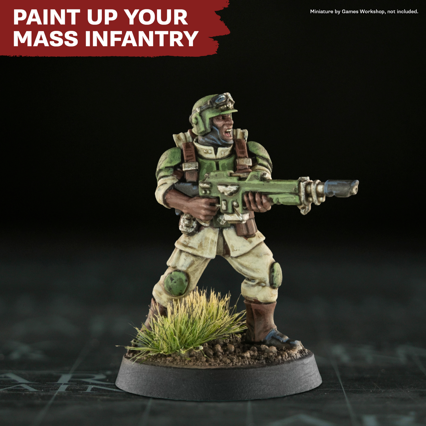 Combat Se7ens Field Gear Green Paint Set