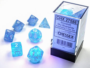 BOREALIS 7-DIE SET SKY BLUE/WHITE LUMINARY image 1