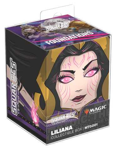 Squaroes Foundations Liliana 100+ Deck Box image 0