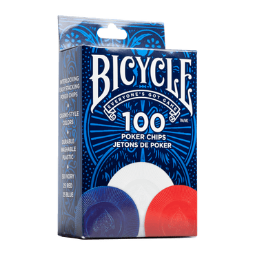 Bicycle Plastic Poker Chips 100 image 0