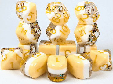 Role 4 Initiative Birthday Wishes 15 Piece RPG Dice Set image 0