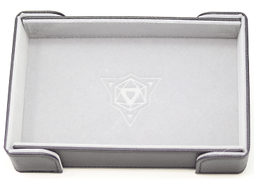 Die Hard Grey Magnetic Rectangular Dice Tray image 0