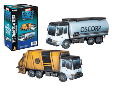 Marvel Crisis Protocol Garbage Truck & Chem Truck image 0