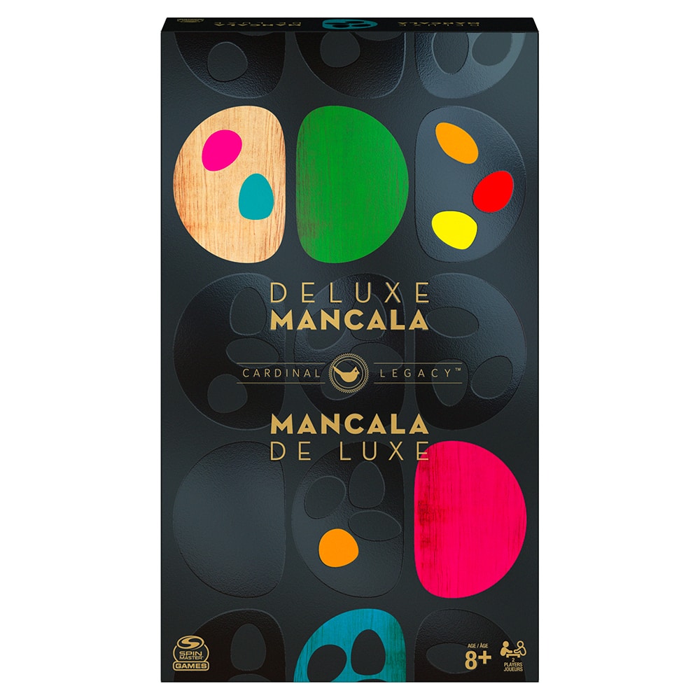 Deluxe Mancala Wood and Glass Set image 0