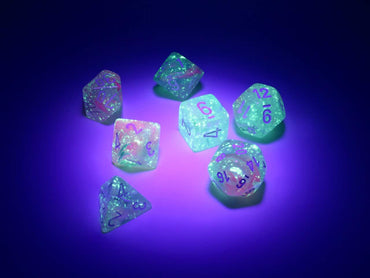 CHX27545 Nebula Luminary Wisteria/White Polyhedral 7pc set image 1