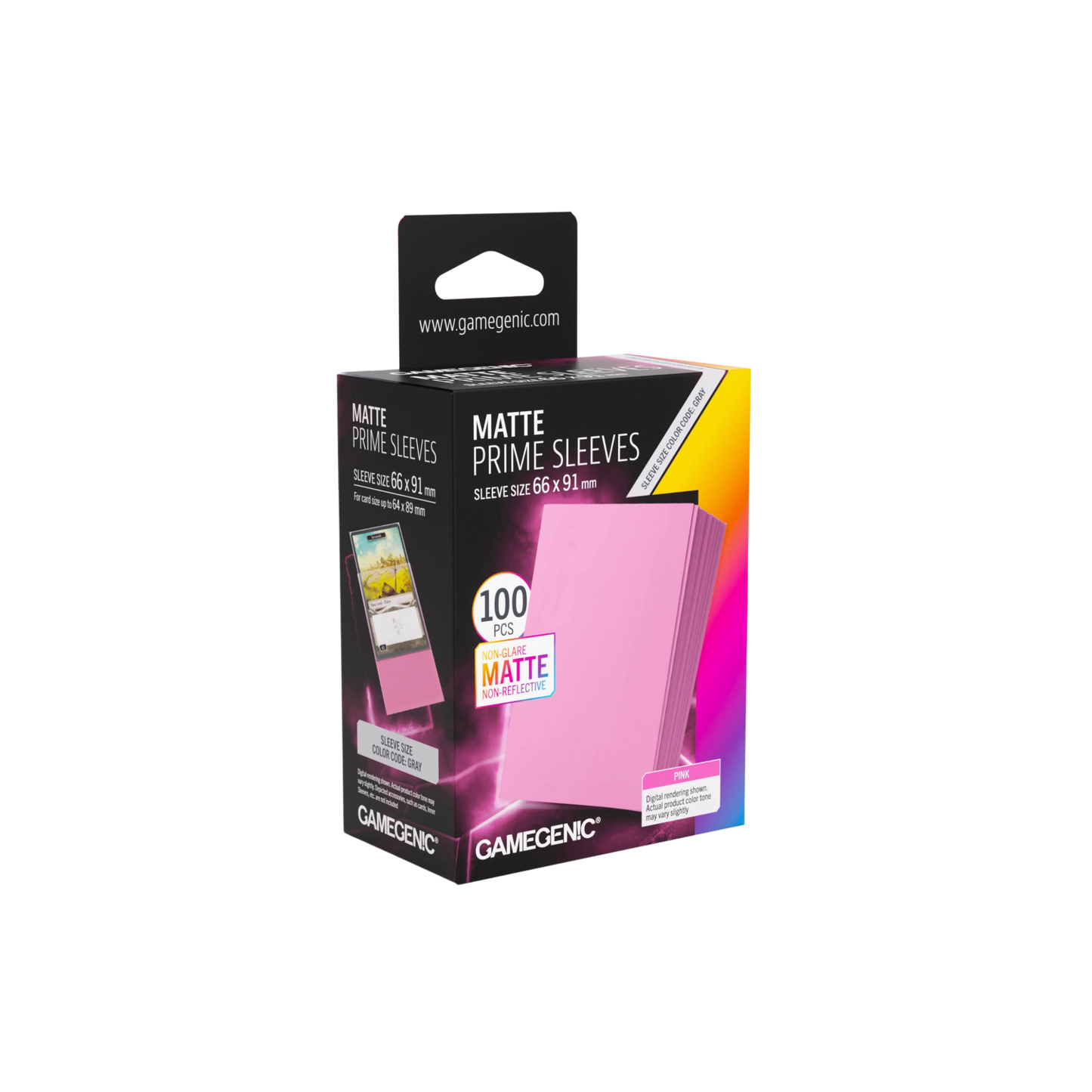Gamegenic Matte Prime Sleeves (2026 Repackaging) 100ct