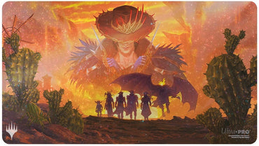 Ultra Pro Outlaws of Thunder Junction Holofoil Playmat image 0