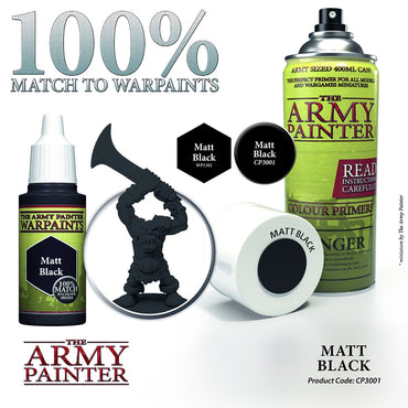 AP- Matt Black Base Spray Primer image 1