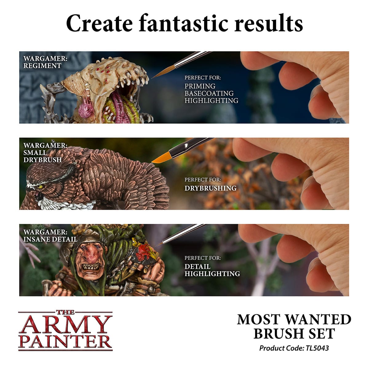 AP - MOST WANTED BRUSH SET image 3