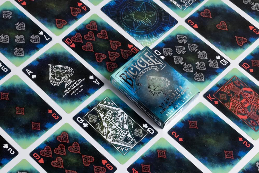 Stargazer Observatory Bicycle Playing Cards image 1