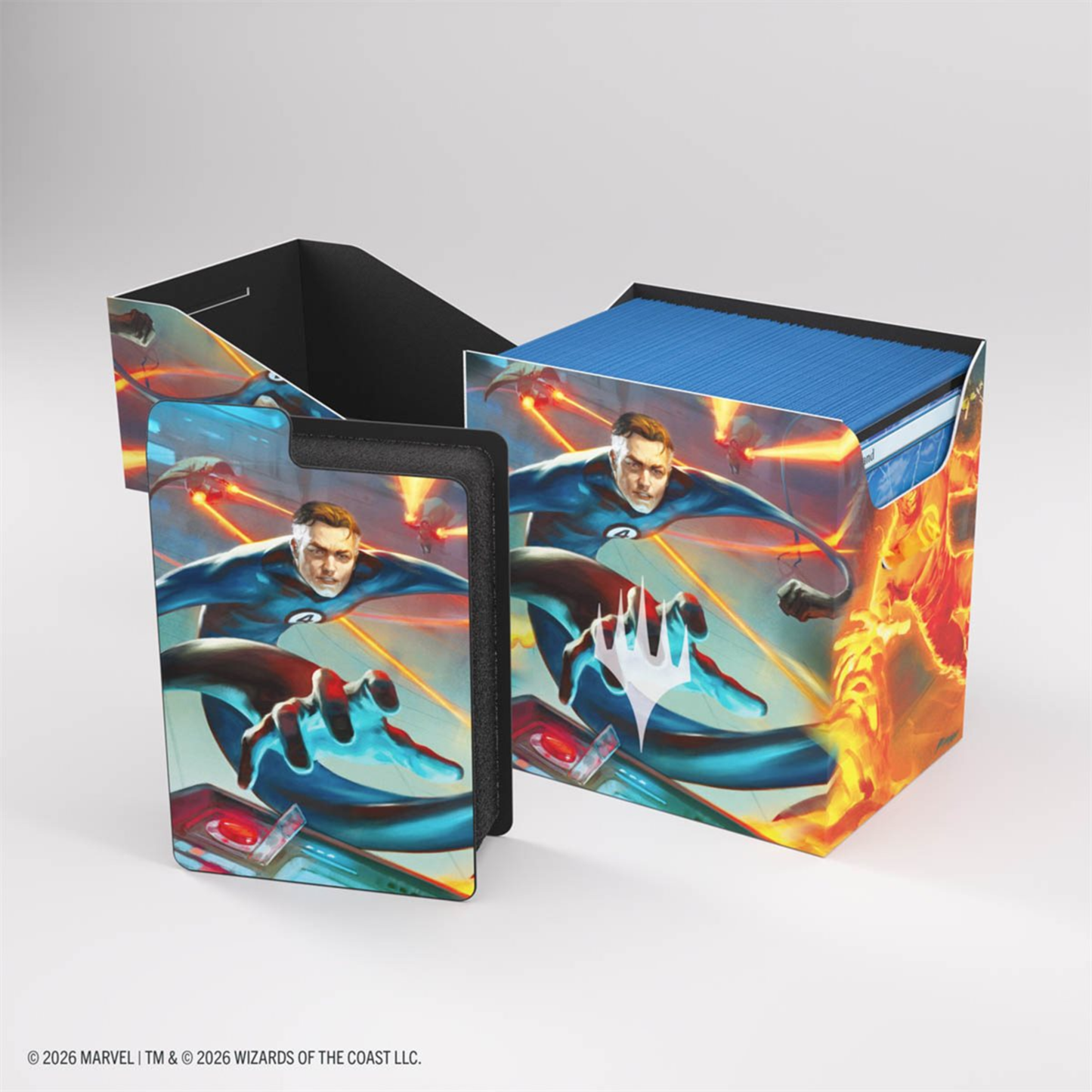 Marvel Super Heroes: Soft Dynacrate XL(100ct) Deck Box:Fantastic Four Unleashed