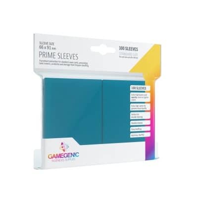 Gamegenic Prime Sleeves: Blue 100 image 0