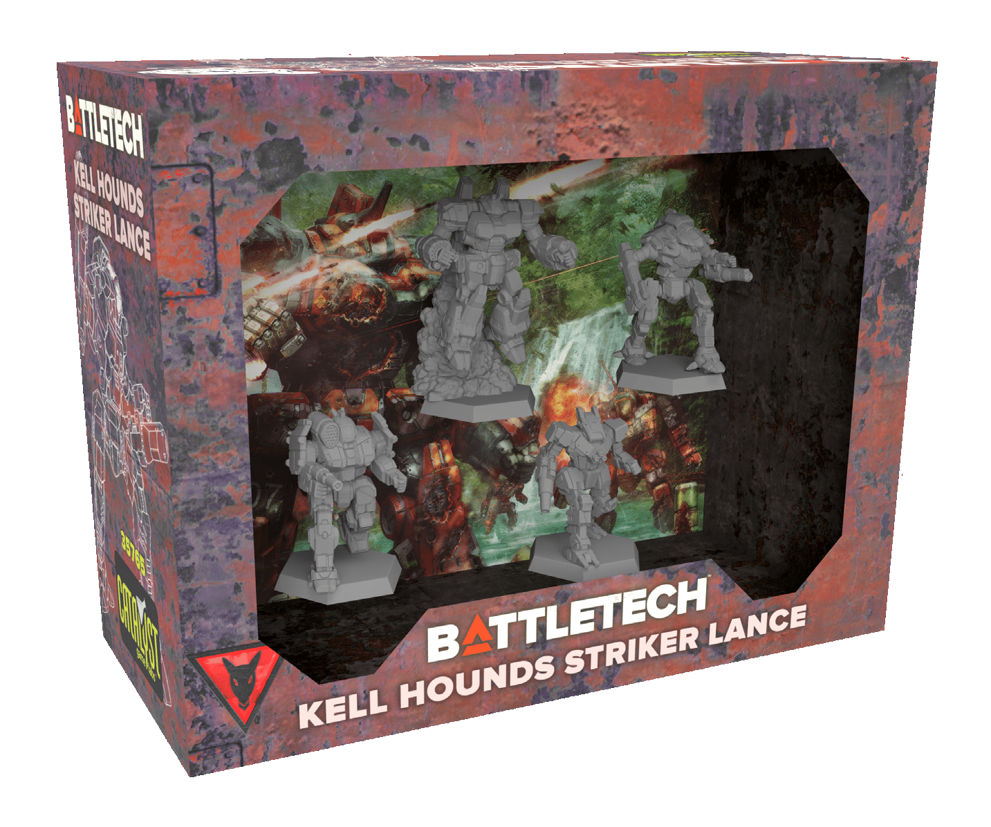 Battletech Kell Hounds Striker Lance image 0