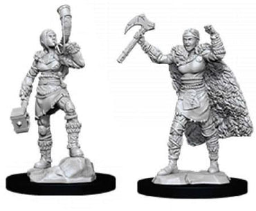 D&D NMM Human Barbarian Mini image 0