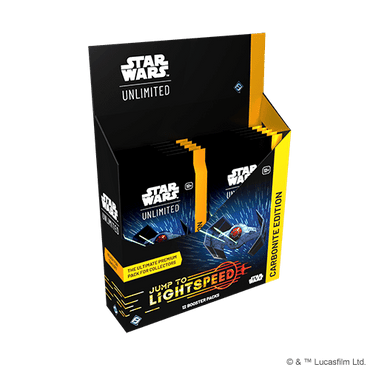 Star Wars Unlimited: Jump to Lightspeed Carbonite Booster Box image 0