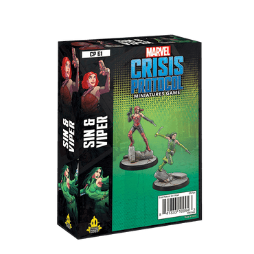Marvel Crisis Protocol Sin and Viper image 0