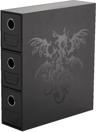 Dragon Shield Fortress Black Card Drawers image 0