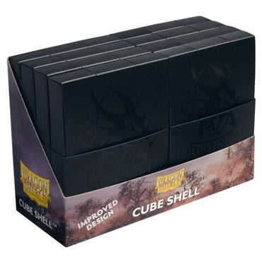 Dragon Shield Shadow Black Cube Shell Deck Boxes image 0