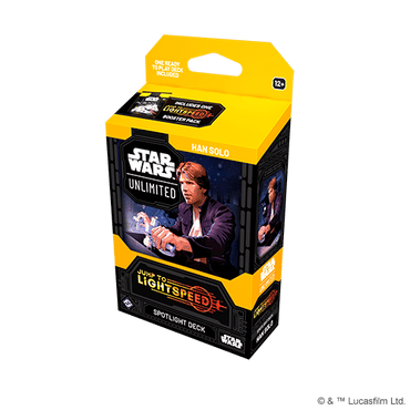 Star Wars Unlimited: Jump to Lightspeed Han Solo Spotlight Deck image 0