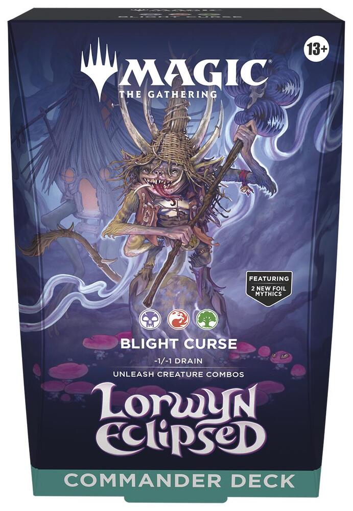 Lorwyn Eclipsed Commander Deck Blight Curse