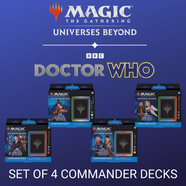 Doctor Who: Set of 4 Commander Decks image 0
