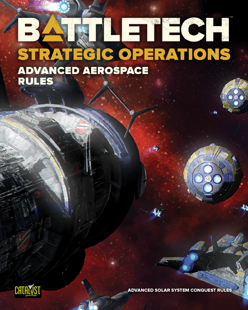 Battletech Strategic Operations Advanced Aerospace Rules Hardcover image 0