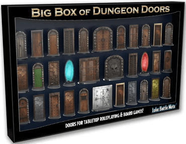Loke Battle Mats: Big Box of Dungeon Doors image 0
