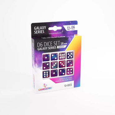 Gamegenic Galaxy: Nebula 12D6 Dice Set image 0