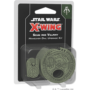 Star Wars X-Wing 2.0 Scum Maneuver Dial Upgrade image 0