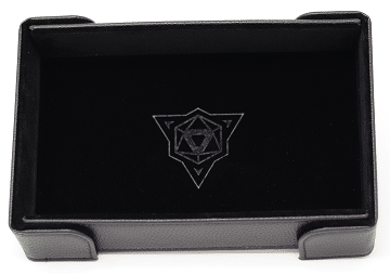 Die Hard Black Magnetic Rectangular Dice Tray image 0