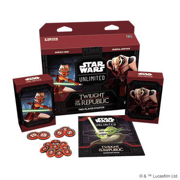 Star Wars Unlimited: Twilight of the Republic 2-Player Starter Kit image 0