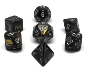 CHX27418 Black Gold/Silver Polyhedral Leaf 7 Die Set image 0