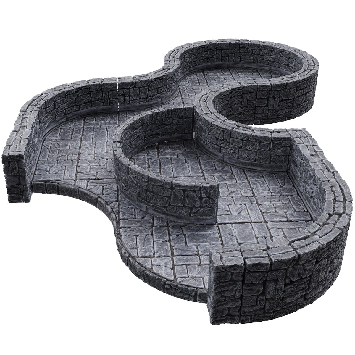 WARLOCK DUNGEON TILES III DUNGEON CURVES image 2