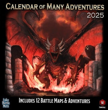 Calendar of Many Adventures 2025 image 0