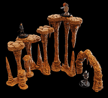Warlock Tiles: Stalactites and Stalagmites image 0