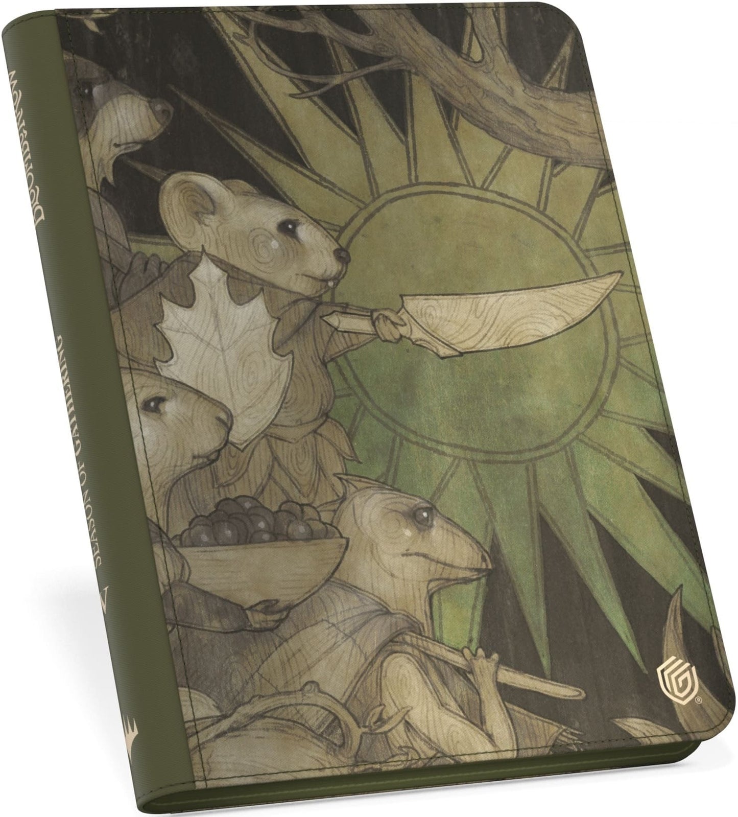 Ultimate Guard Bloomburrow Season of Gathering Zipfolio image 0