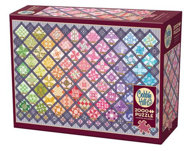 Four Square Quilt Blocks - 2000 Pieces image 0