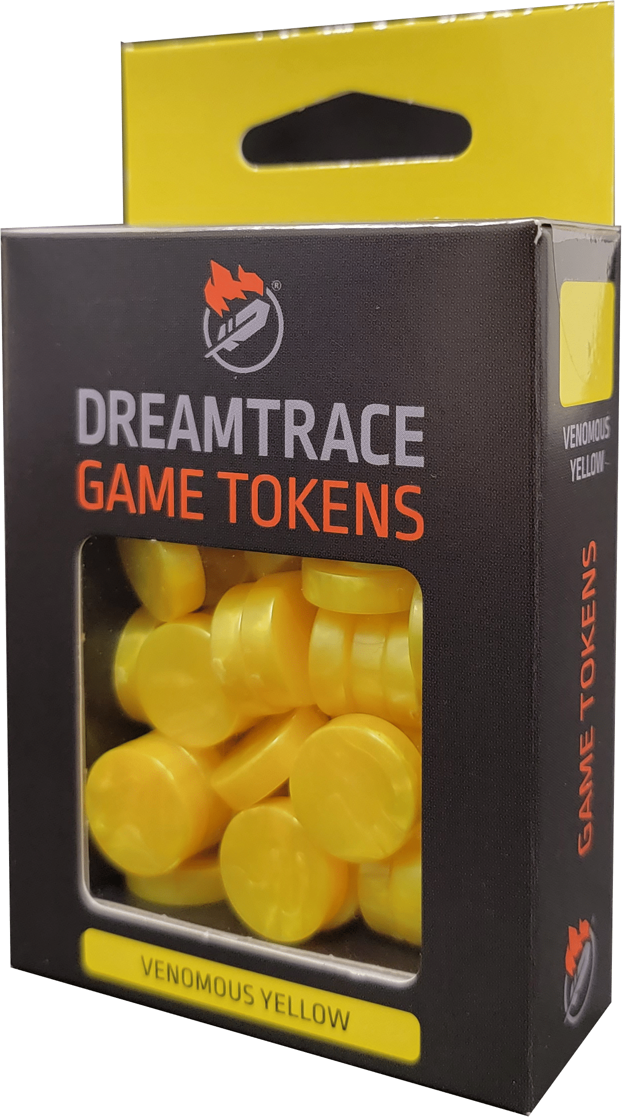 Dreamtrace Venomous Yellow Gaming Tokens - A Muse N Games