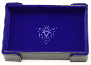 Die Hard Blue Magnetic Rectangular Dice Tray image 0