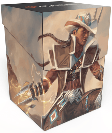 Ultra Pro Outlaws of Thunder Junction Annie Flash 100ct Deck Box image 0