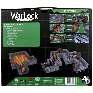 WarLock Title Dungeon Straight Wall image 1