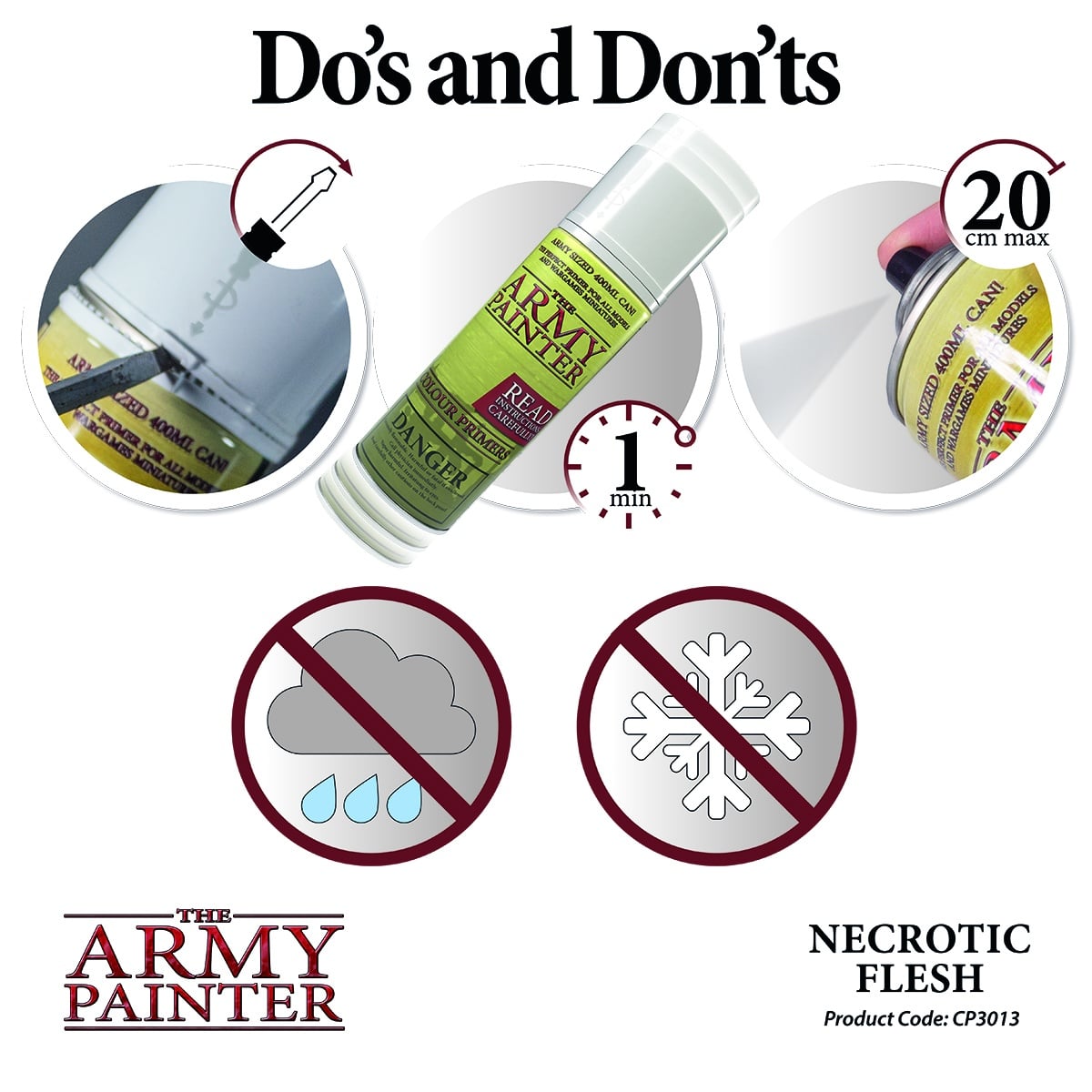 AP- NECROTIC FLESH COLOR SPRAY PRIMER image 3