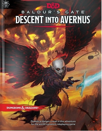 D&D 5.0 BALDUR'S GATE HC DESCENT INTO AVERNUS image 0