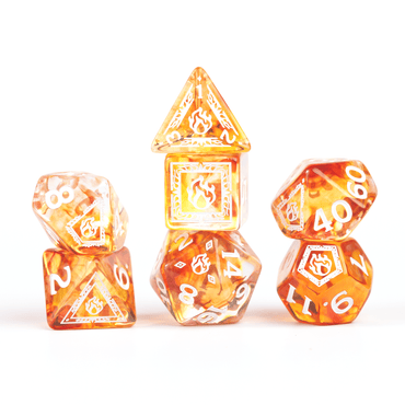 Sirius Dice D&D Adventure Dice Set Sorcerer: Orange image 0