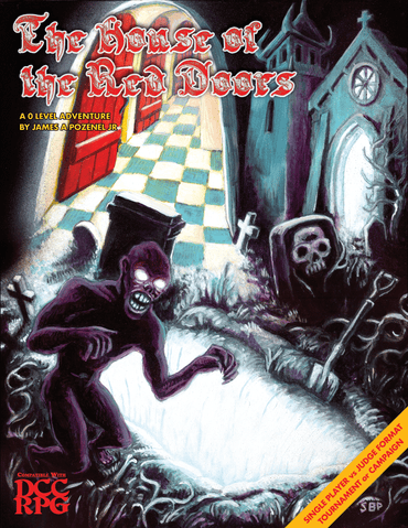 DCC RPG The House of the Red Door image 0