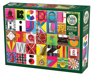 1000PC Found Alphabet Cobble Hill image 0