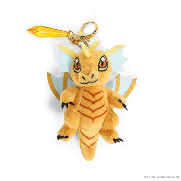 Kidrobot D&D 50th Anniversary Plush Charm Topaz Gem Wyrmling image 0