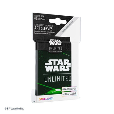 Gamegenic Space Green Star Wars Unlimited Art Sleeves 60 CT image 0
