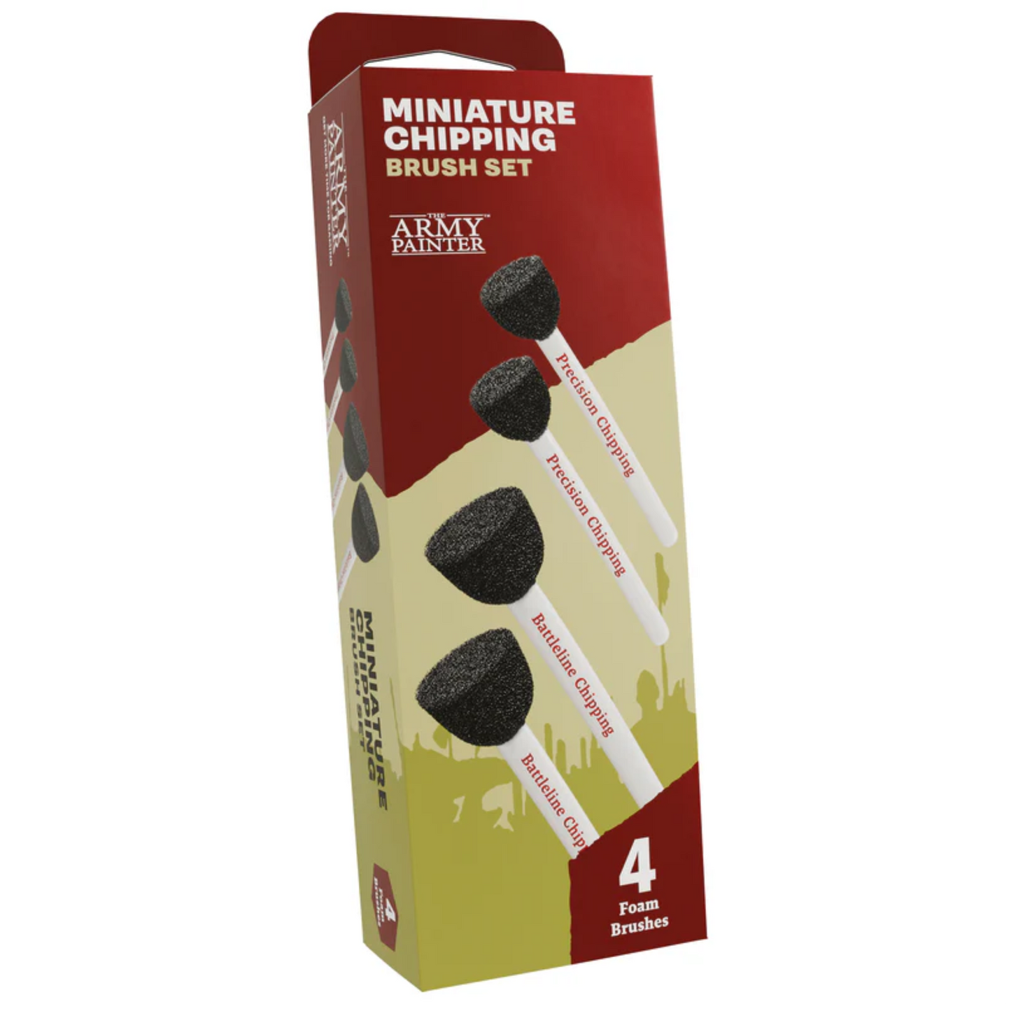 Army Painter Miniature Chipping Brush Set